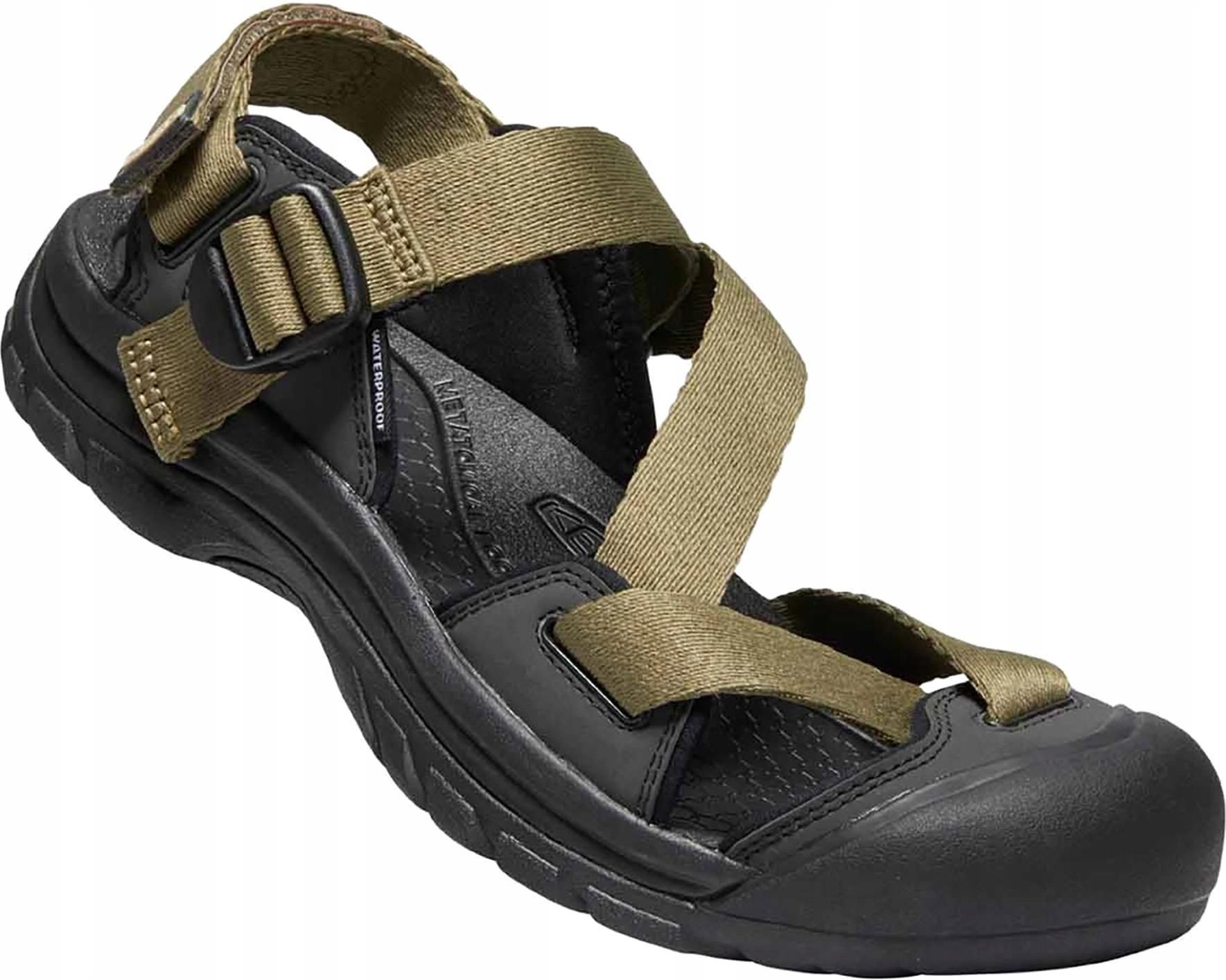 Sandały trekkingowe męskie Keen Zerraport II Military olive/black