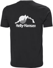 Zdjęcie Męska Koszulka z krótkim rękawem Helly Hansen YU Patch T-Shirt 53391_993 – Czarny - Grudziądz
