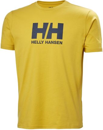 Męska Koszulka z krótkim rękawem Helly Hansen HH Logo T-Shirt 33979_348 – Żółty