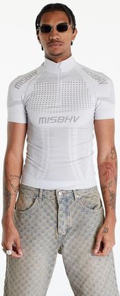 MISBHV Sport Europa Quarter-Zip T-Shirt UNISEX Light Grey
