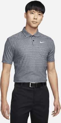 Męska koszulka polo do golfa Dri-FIT ADV Nike Tour - Szary