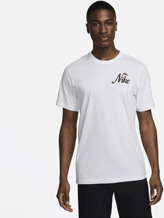 Męski T-shirt do golfa Nike - Biel