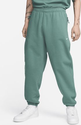Męskie spodnie z dzianiny Nike Solo Swoosh - Zieleń