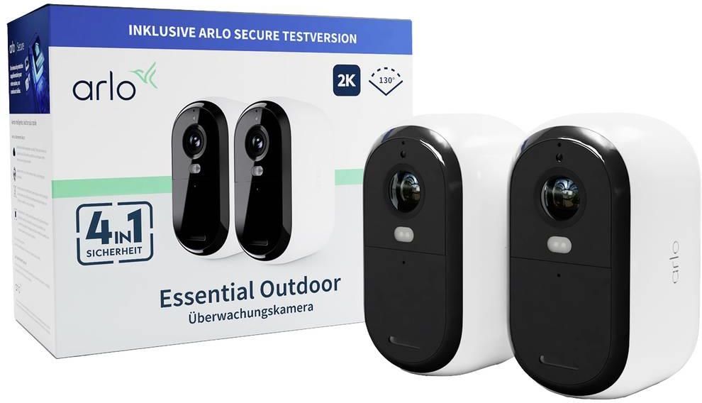 Arlo エッセンシャル アウトドア カメラ 2台セット VMC2230-100APS Arlo Essential 屋外対応 フルHDネットワーク