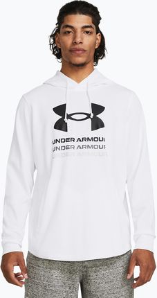 Under Armour Bluza Męska Rival Terry Graphic Hood White Black