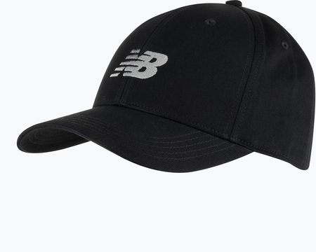 New Balance Czapka Z Daszkiem 6 Panel Structured Snapback Black