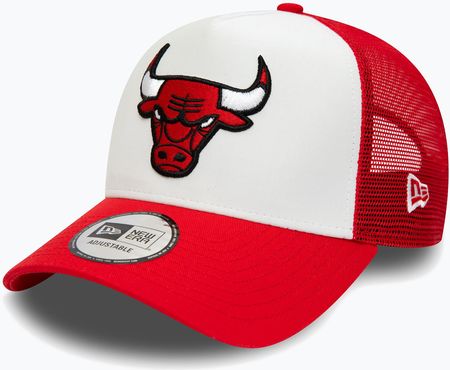 New Era Czapka Z Daszkiem Męska Team Colour Block Trucker Chicago Bulls Open Misc
