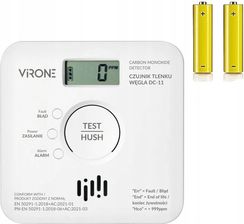 Zdjęcie Virone Bateryjny Czujnik Tlenku Węgla 2Xaa - Zielonka