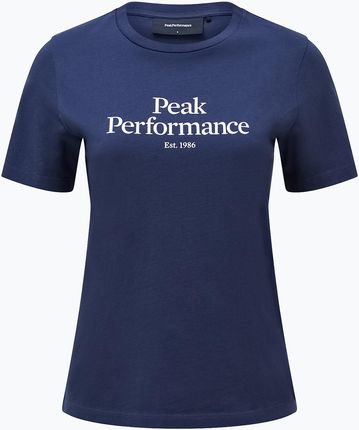 Koszulka damska Peak Performance Original Tee blue shadow | WYSYŁKA W 24H | 30 DNI NA ZWROT