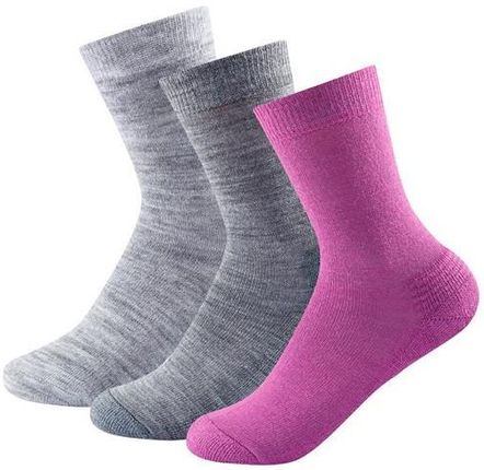 Damskie skarpety Devold Daily medium sock 3PK Rozmiar skarpet: 36-40 / Kolor: mix1
