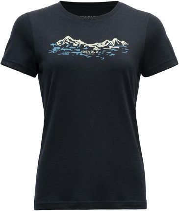 Damska koszulka Devold Eidsdal Merino 150 Tee Wmn Wielkość: S / Kolor: niebieski