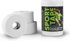 Zestaw Tejpów Sztywnych Fasciq Athletic Sport Tape 3,8 Cm X 13,7 M Biały 3 szt.