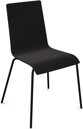 Nowy Styl Krzesło Konferencyjne Cafe VII Sklejka - Kolory (1.043 Czarny)