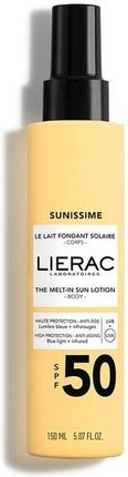 Krem Lierac Sunissime Ochronny Do Ciała Spf50 na dzień 150ml