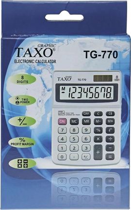 Titanum Kalkulator Na Biurko Tg-770 Srebrny