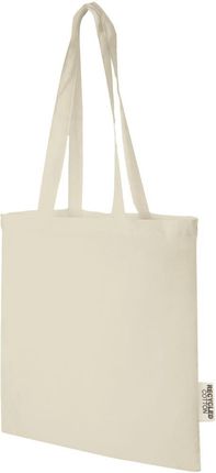 Madras torba na zakupy z bawełny z recyklingu o gramaturze 140 g/m2 i pojemności 7 l