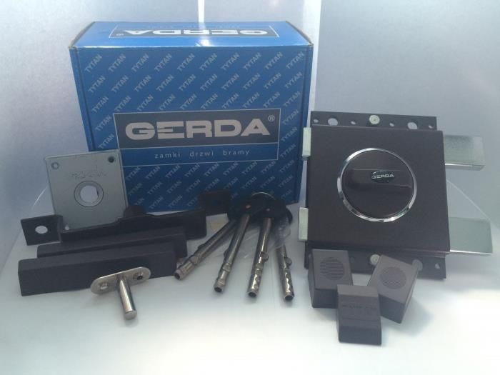 Gerda Zamek Tytan Zx Długi Klucz Gt8 85mm Klasy C 123456