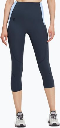 On Running Legginsy Damskie Movement 3 4 Navy Stratosphere