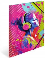 Zdjęcie Teczka A4 Z Gumkami Music - Pobiedziska