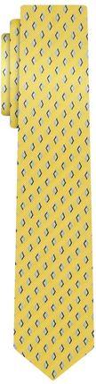 Krawat żółty w romby EM 32