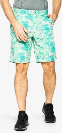 Spodenki turystyczne Columbia Washed Out Printed Short - ice green sketchy paradise
