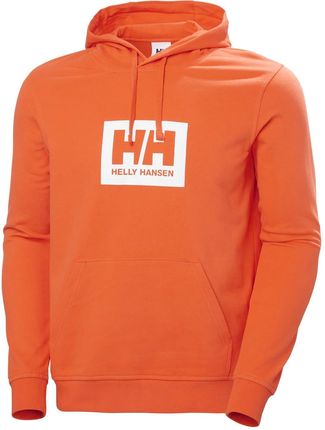 Męska Bluza Helly Hansen HH Box Hoodie 53289_307 – Pomarańczowy