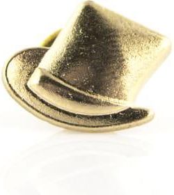 Wpinka do butonierki - złoty kapelusz EM 5
