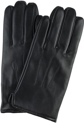Rękawiczki czarne skóra owcza touch screen EM 9