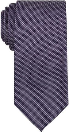 Krawat elegancki fioletowy w mikrowzór EM 39