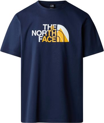 Koszulka męska The North Face BINER GRAPHIC 1 granatowa NF0A894X8K2
