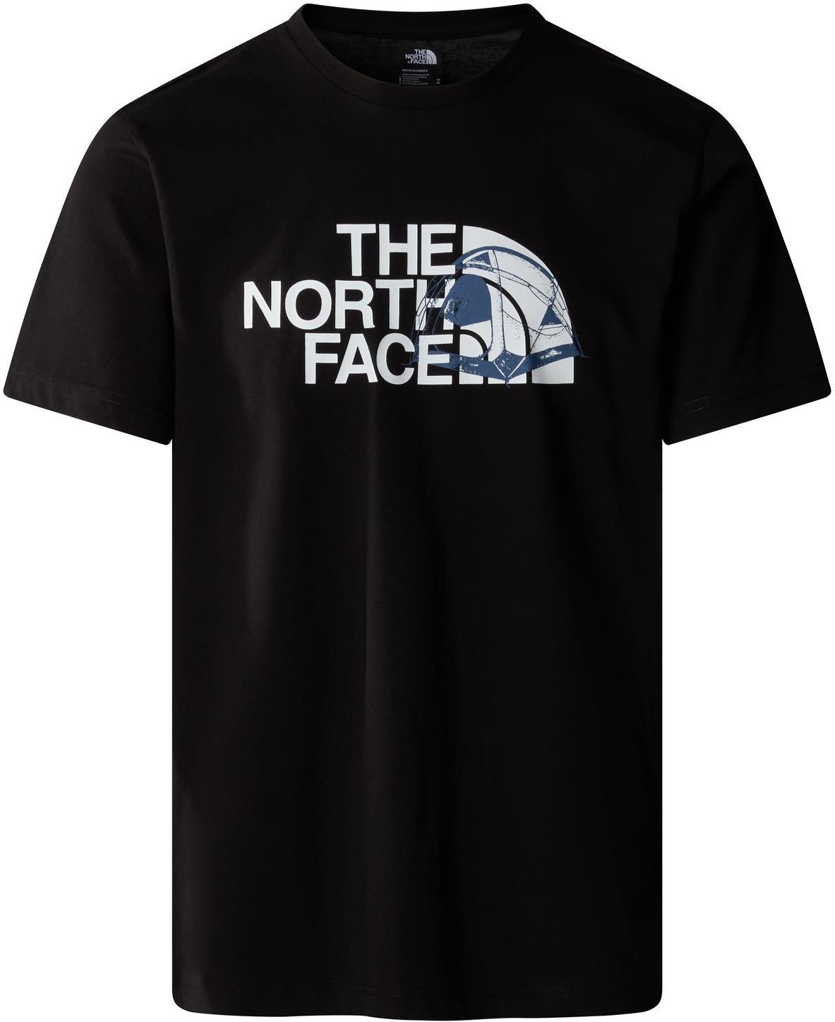 ★THE NORTH FACE★ Delphi Short Sleeve Round Tee BLACK NT7UR i-koszulka-meska-the-north-