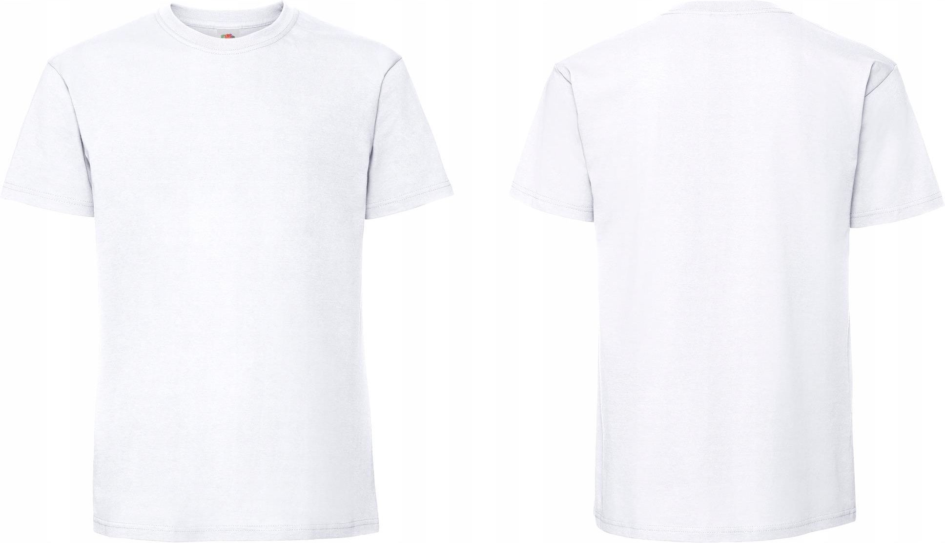 Fruit of The Loom Gruby T-shirt Koszulka Premium 195g ringspun white M -  Ceny i opinie - Ceneo.pl