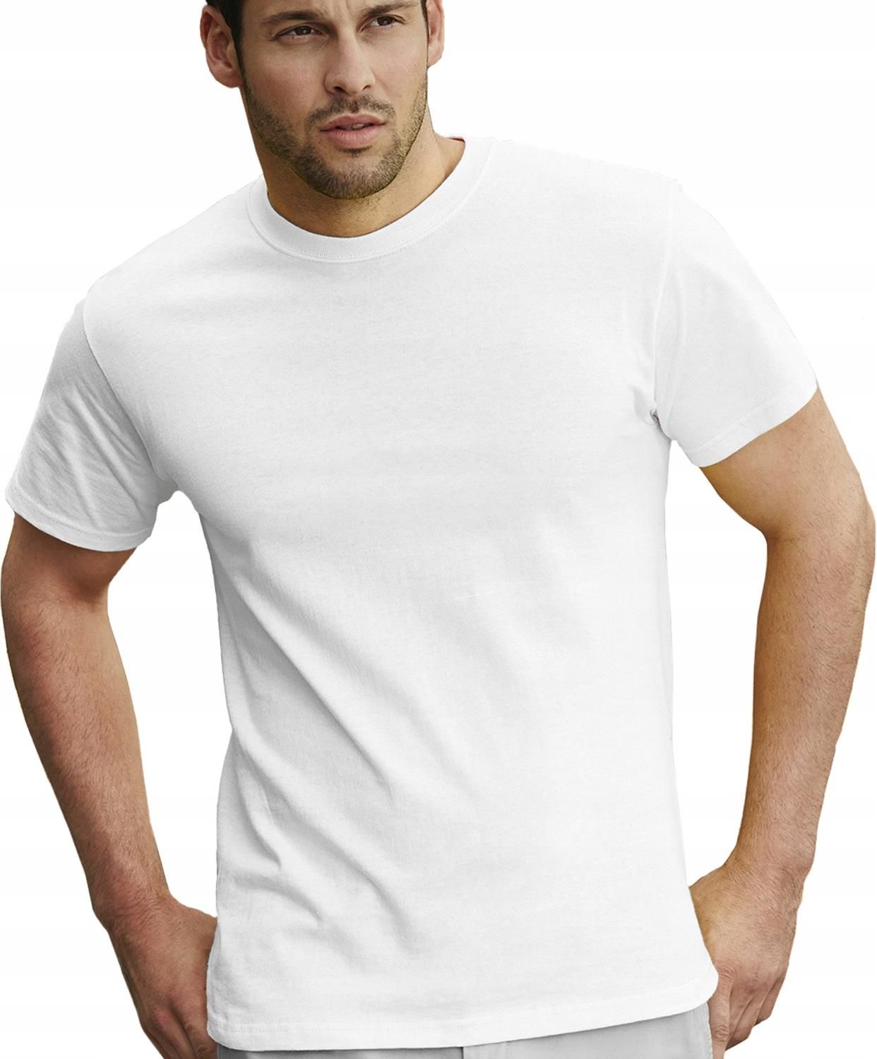 Fruit of The Loom Gruby T-shirt Koszulka Premium 195g ringspun white M -  Ceny i opinie - Ceneo.pl