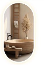 Zdjęcie LUSTRO ŚCIENNE LED EGJ 50x90 cm - Michałowo