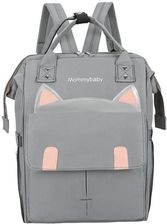Zdjęcie Plecak dla mamy, organizer do wózka Szary PLM11SZ - Janikowo