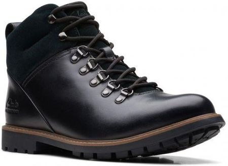 Buty zimowe Clarks Westcombe Hi Waterproof kolor black warmlined leather 26169105