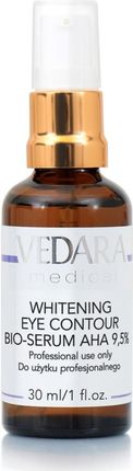 Vedara Medical Whitening Eye Contour Bio Serum AHA 9.5% (M142) Wybielające Bio Serum pod oczy 30ml