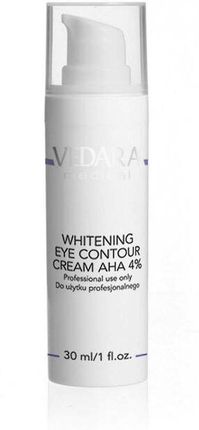 Vedara Medical Whitening Eye Contour Cream AHA 4% Wybielający sińce krem pod oczy (M144) 30ml