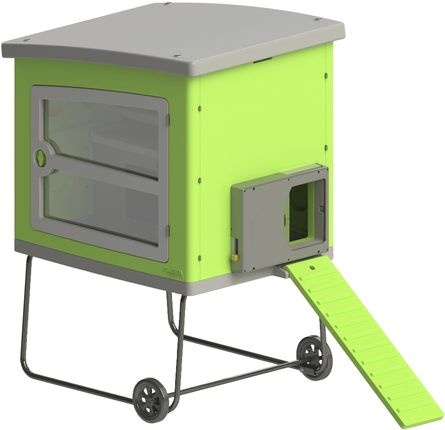 Mobilny Domek Dla Kur Mobile Coop 120 X 105 X 166,5 Cm Tworzywo Sztuczne Zielony Kerbl