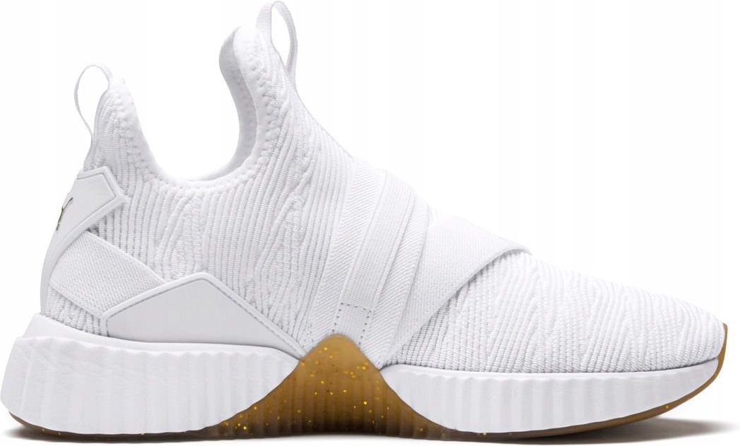 Buty Damskie Puma Defy MID Varsity 191677-02 Sneakersy Białe 39