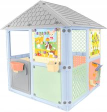 Mochtoys Domek Ogrodowy Smart House Pastelowy 12796