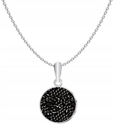 Srebrny Naszyjnik z Kryształami Srebro 925 Prezent Urodziny Biżuteria DEDYKACJA GRATIS
