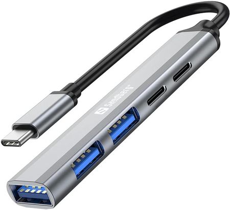Sandberg USB-C to 3xUSB-A+2xUSB-C SAVER (33650)