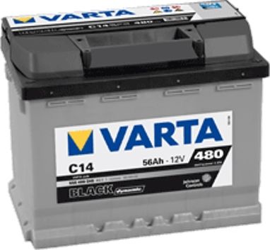 Varta Black Dynamic C14 (56Ah 480A) (P+)