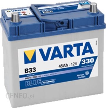 Varta Blue Dynamic B33 (45Ah 330A) (L+)
