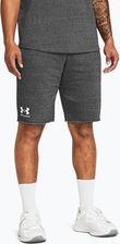 Zdjęcie Under Armour Spodenki Treningowe Męskie Rival Terry Castlerock Light Heather Onyx White - Kielce