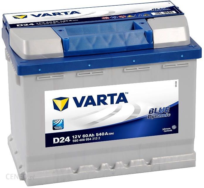  Varta Blue Dynamic D24 (60Ah 540A) (P+)