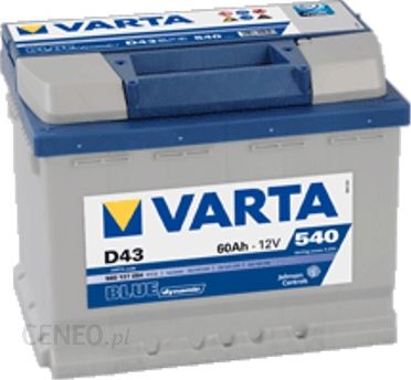  Varta Blue Dynamic D43 (60Ah 540A) (L+)