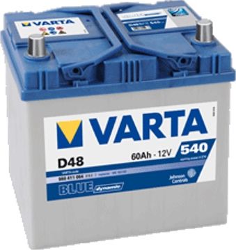 Varta Blue Dynamic D48 (60Ah 540A) (L+)