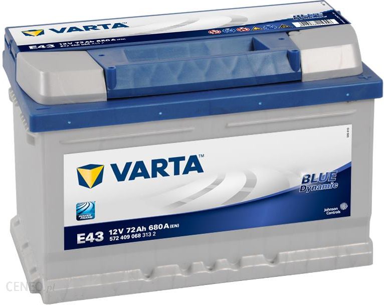 Varta Blue Dynamic E43 72Ah 680A